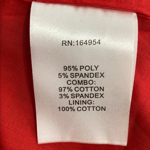 NWT Toccin Melody Corset Midi Dress In Poppy color - Picture 8 of 9